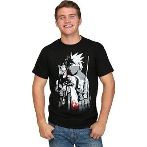Naruto Shippuden Kakashi ANBU Black Ops Anime Tee ⏐Ripple Junction Unisex—Medium